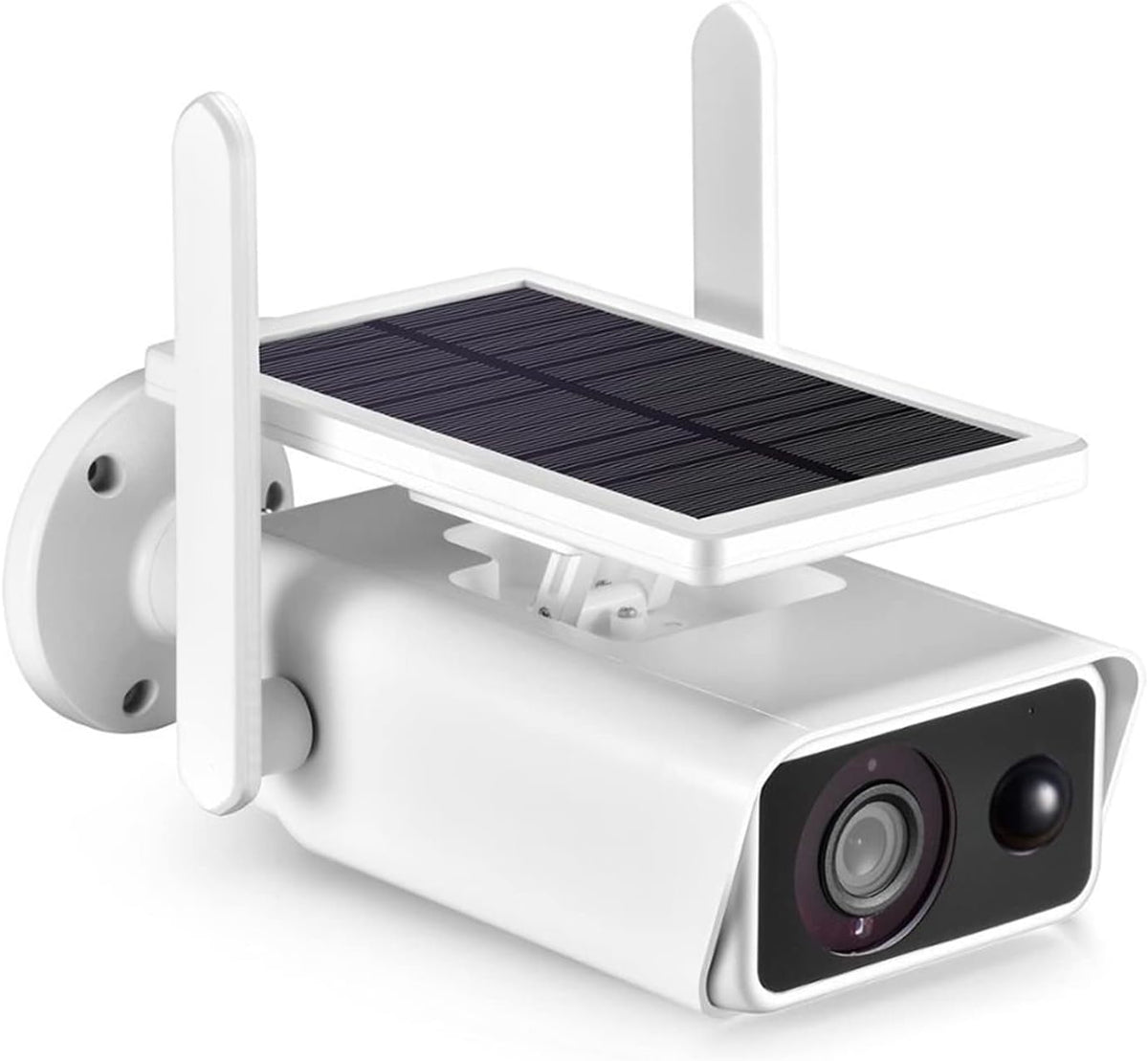 Telecamera Di Sicurezza Wireless Pannello Solare, Telecamera Di Sicurezza Solare Per La Sicurezza Domestica, Audio Bidirezionale, Rilevamento Umano Intelligente, Configurazione Semplice, Telecamera Wi Fi