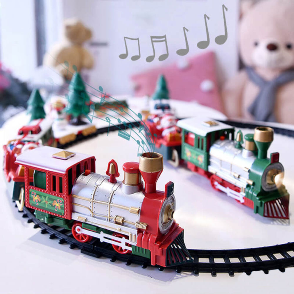 Christmas tree train, Santa Claus game, Christmas tree train