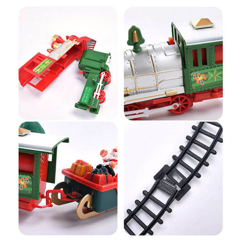 Christmas tree train, Santa Claus game, Christmas tree train