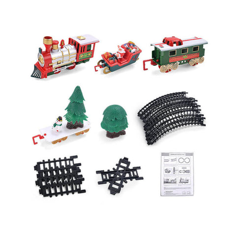 Christmas tree train, Santa Claus game, Christmas tree train