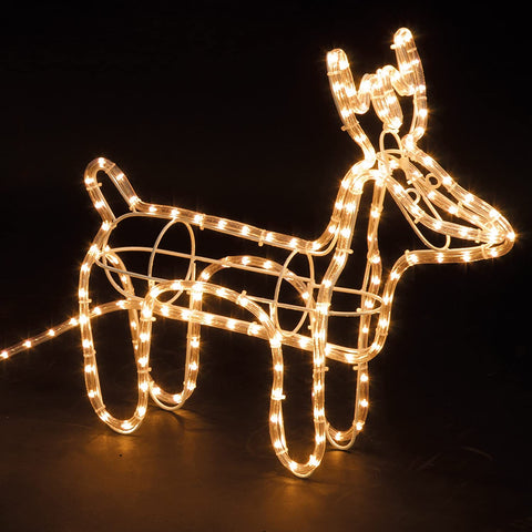 Outdoor luminous Christmas reindeer